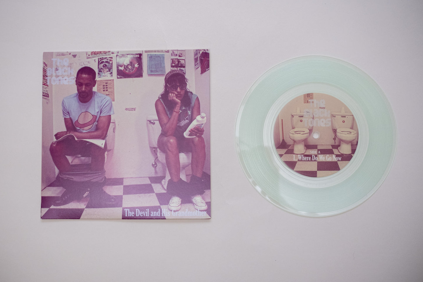 7" VINYL SINGLE "WHERE DO WE GO NOW b/w "THE DEVIL AND HIS GRANDMOTHER" (This item can still be purchased through a second party. Click image for link)