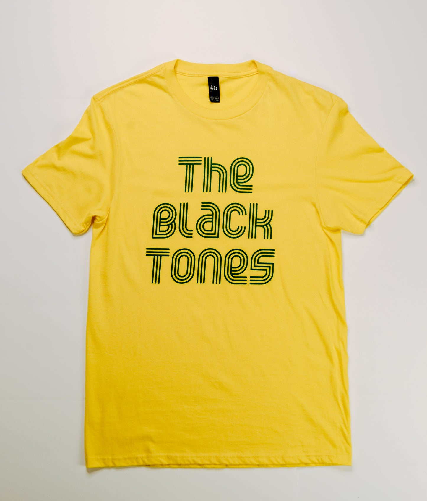 Tee Shirt: Logo Yellow/Green